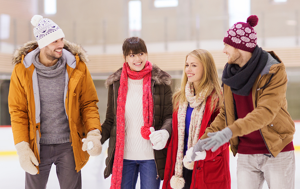 Adults Ice Skating
