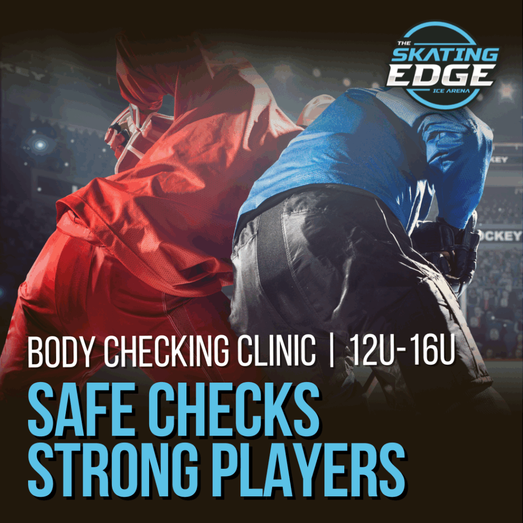 Skating Edge Body Checking Youth Hockey Clinic