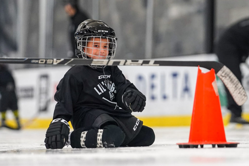 Little Kings Learn to Play at Skating Edge Ice Arena