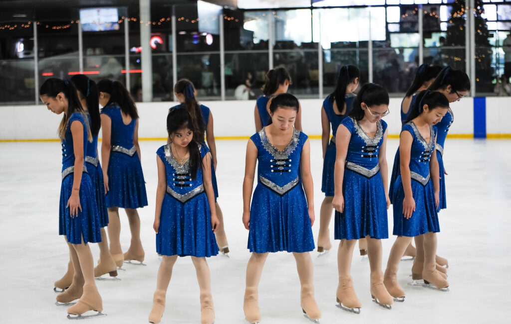 LA Edge Synchronized Skating Team Skating Edge Arena Winter Recital