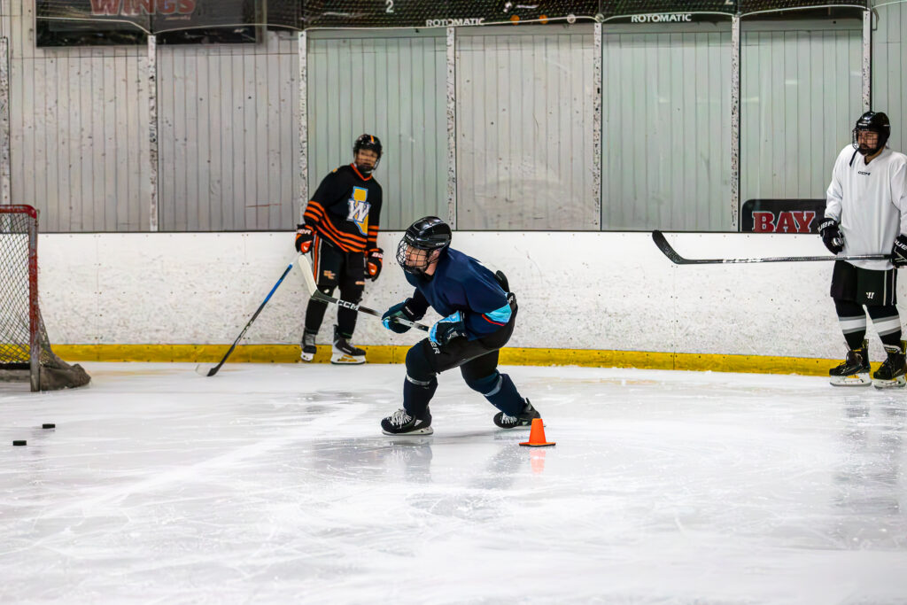 Skating Edge Adult Hockey Clinic - Photos Adrian Gamez