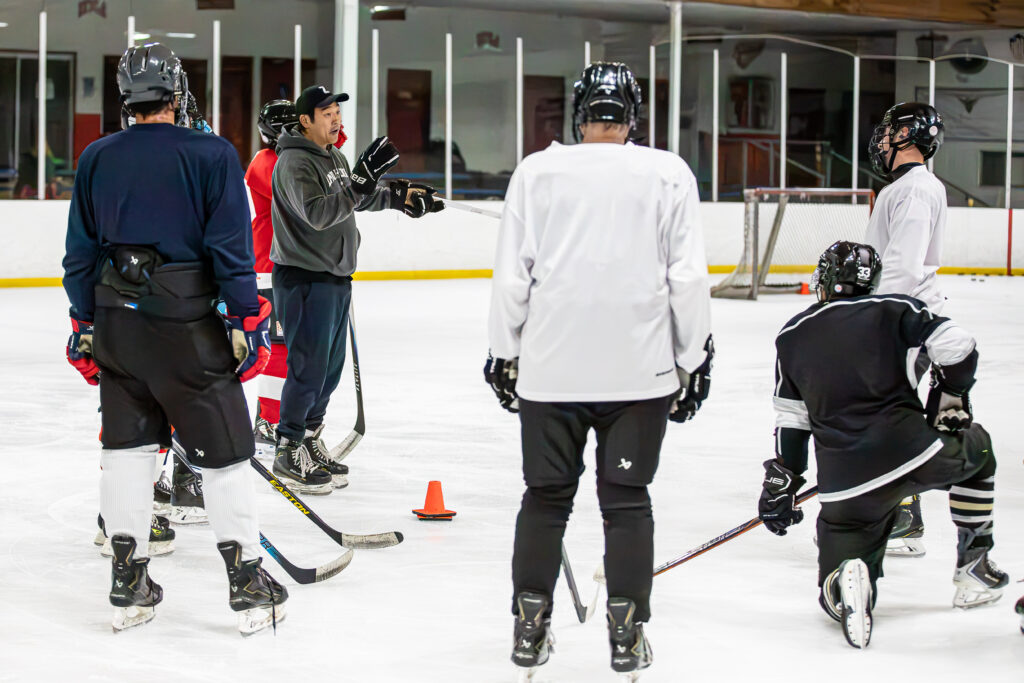 Skating Edge Adult Hockey Clinic - Photos Adrian Gamez
